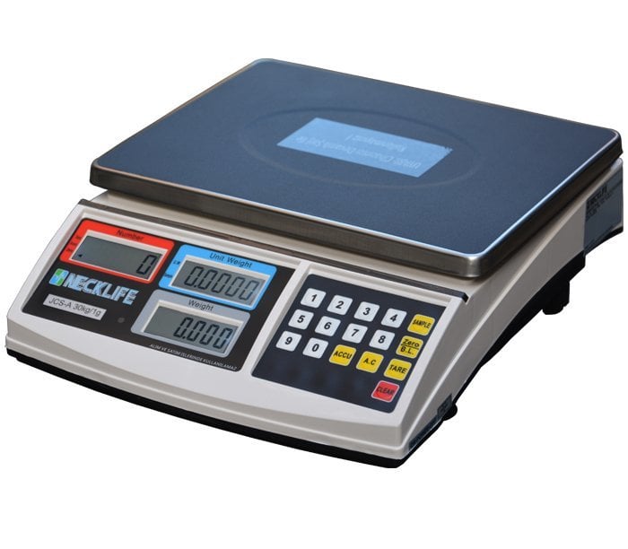 JCS -A 30 Kg 1 Gr Sayıcı Terazi