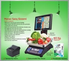 Manav Sistemi Pos Terazi