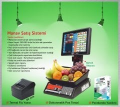 Manav Sistemi Pos Terazi