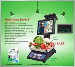 Pos Terazi Manav Satış Sistemi