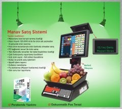 Manav Sistemi Pos Terazi