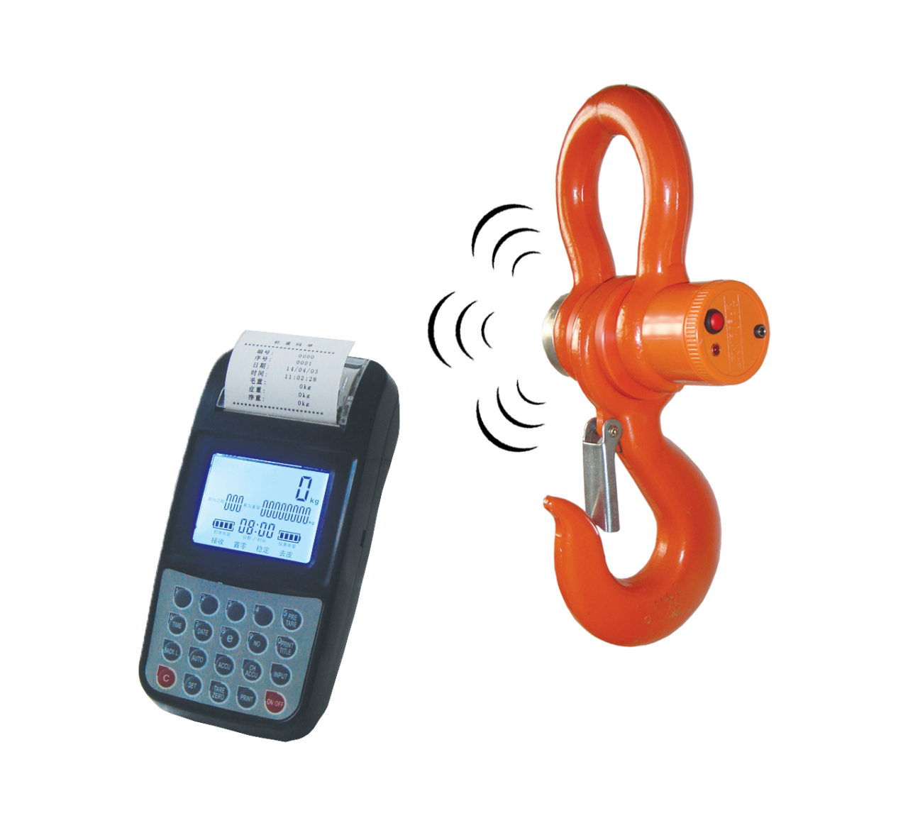 CSH 10 Ton Yazıcılı Vinç Baskülü