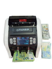 Pro Mix Para Sayma Makinesi / Dolar Karışık Sayma ve Sahte Para Tespit Etme (USD-EURO-TL)