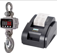 OCS-V 10000 Kg Fiş Yazıcılı Vinç Baskülü