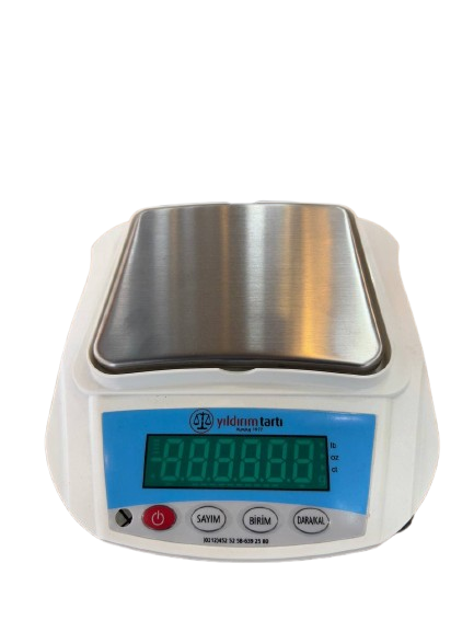 2kg 0.01 gr 4 Sensörlü Hassas Terazi