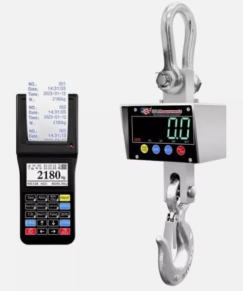 OCS-D 5 Ton El Terminalli Fiş Yazıcılı Vinç Baskül