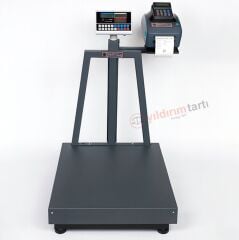 Etiket Yazıcılı 150 Kg 50x60 Cm Sayıcı Baskül
