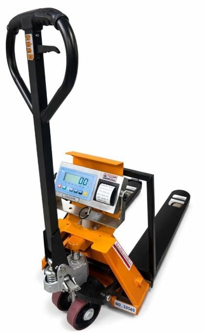 DVL 2000 Kg Etiket Yazıcılı Terazili Transpalet